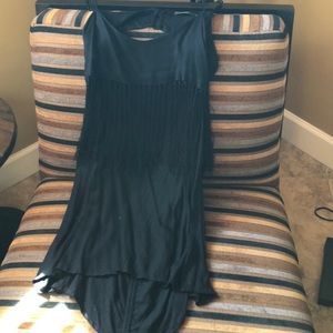 Millau Small Black dress open back
